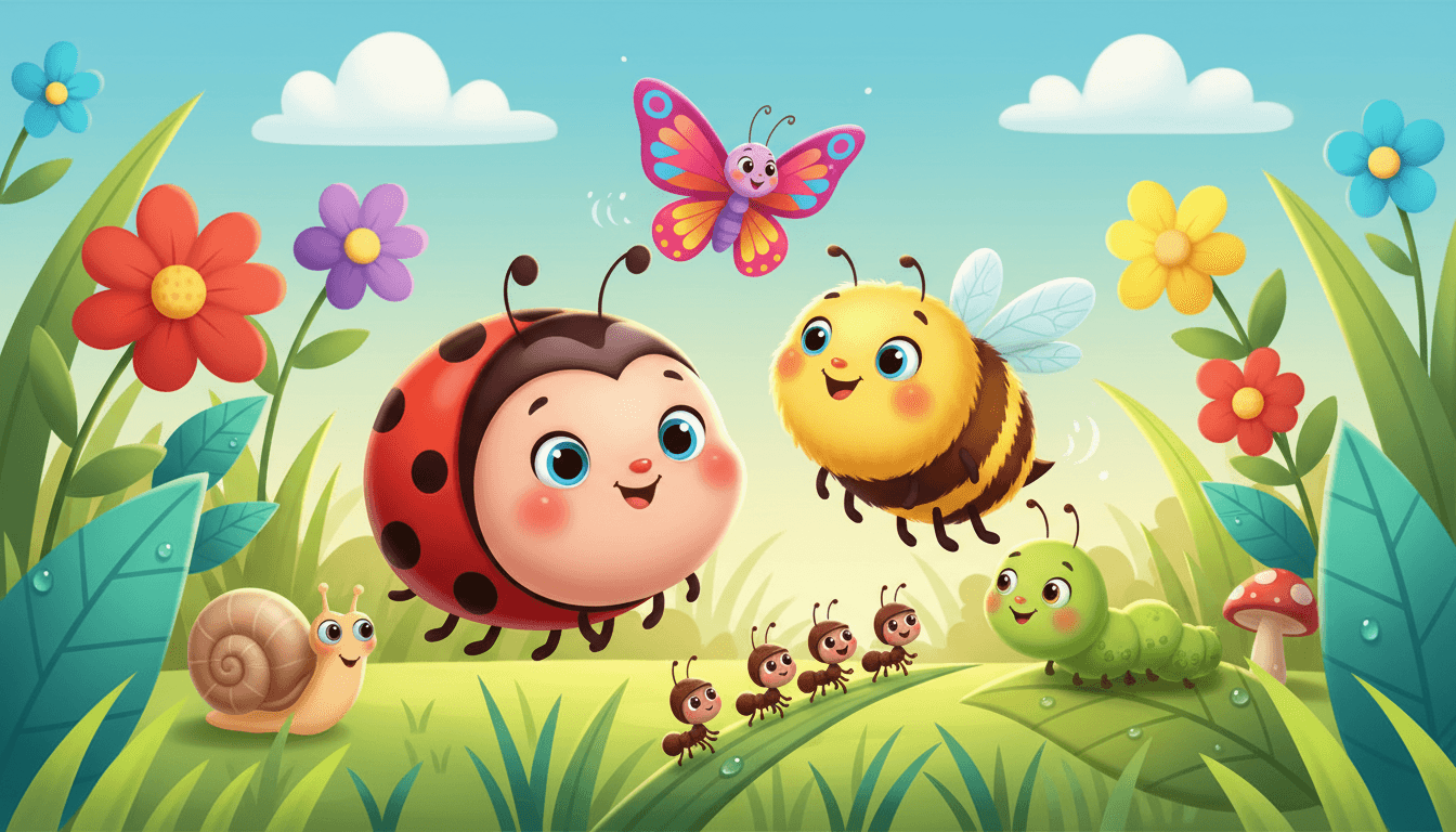 Bug - AI picture book example