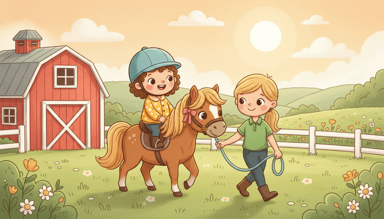Horse - AI picture book example
