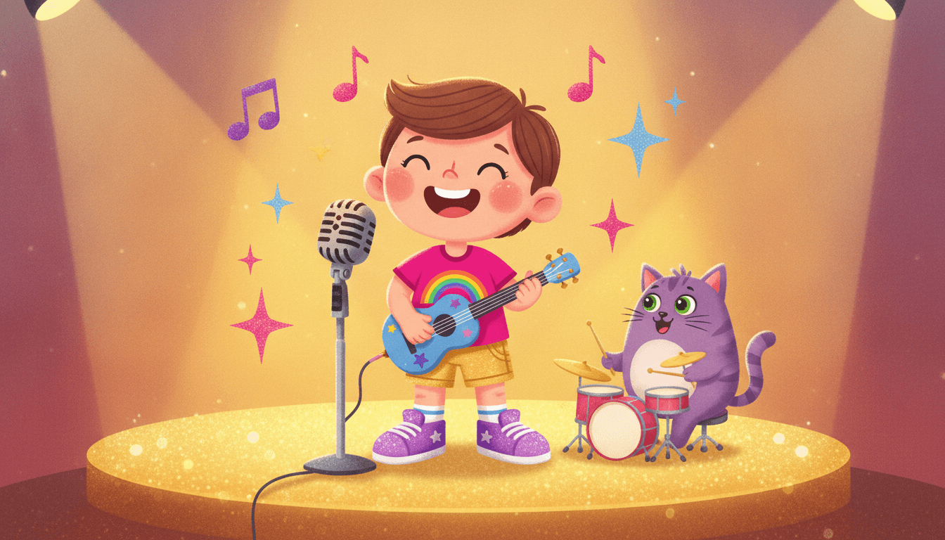 Music - AI picture book example