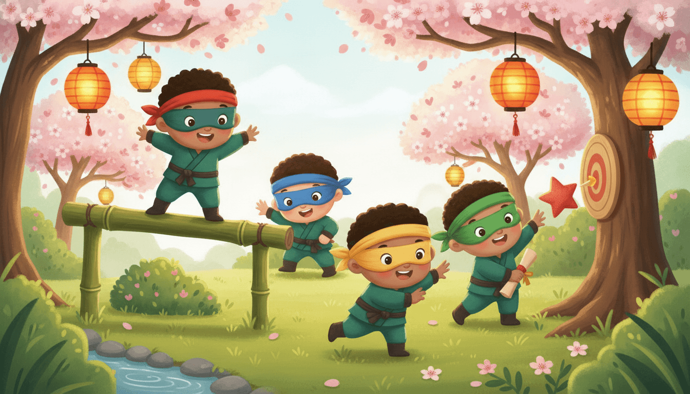 Ninja - AI picture book example