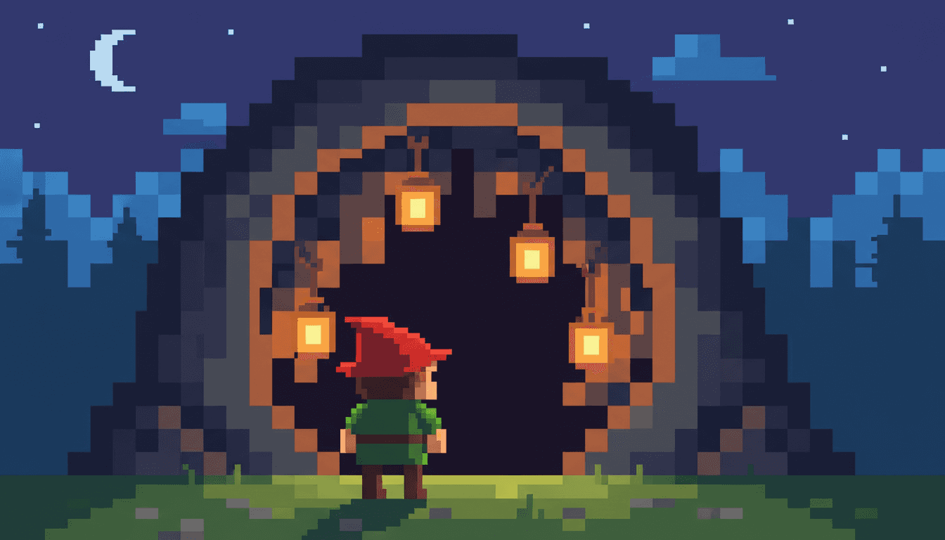 Pixel Art - AI picture book example
