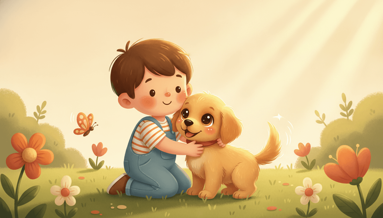Puppy - AI picture book example
