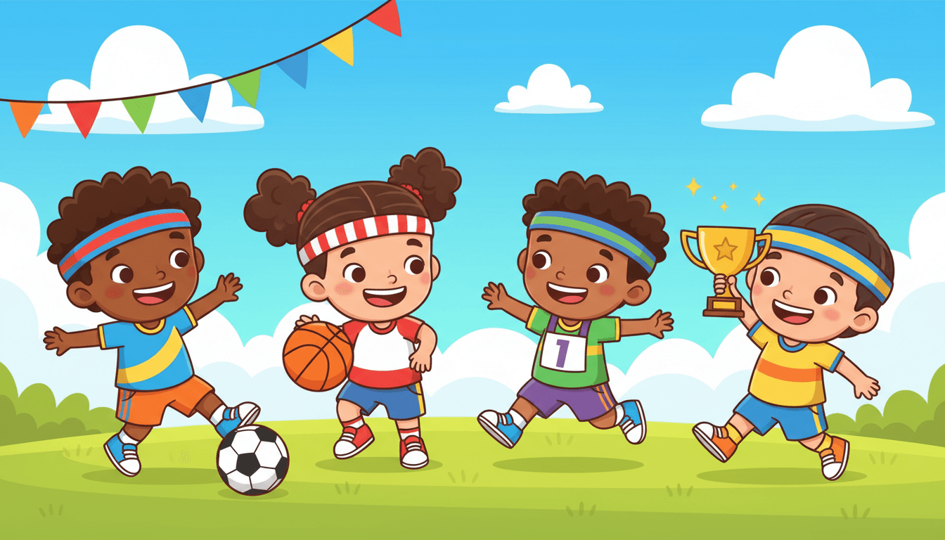 Sports - AI picture book example