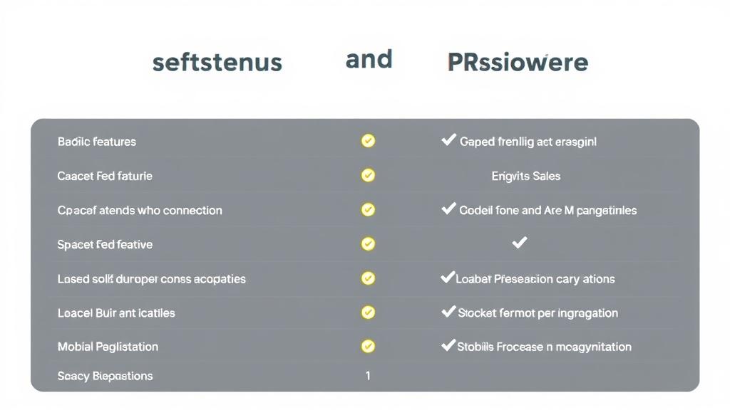 Illustrated comparison showing basic versus premium story creation features