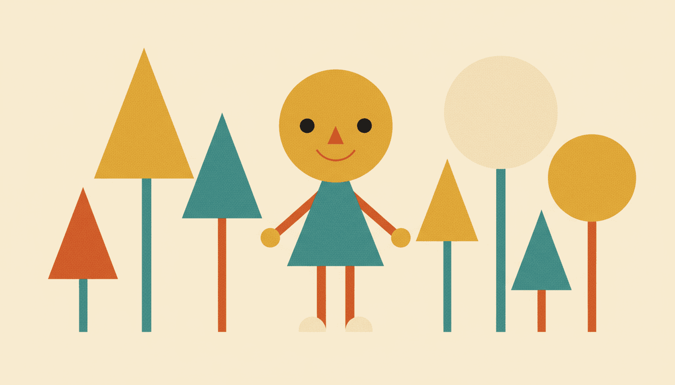 Mid-Century Modern - AI picture book example