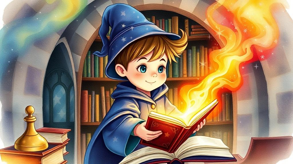 Magic - AI picture book example