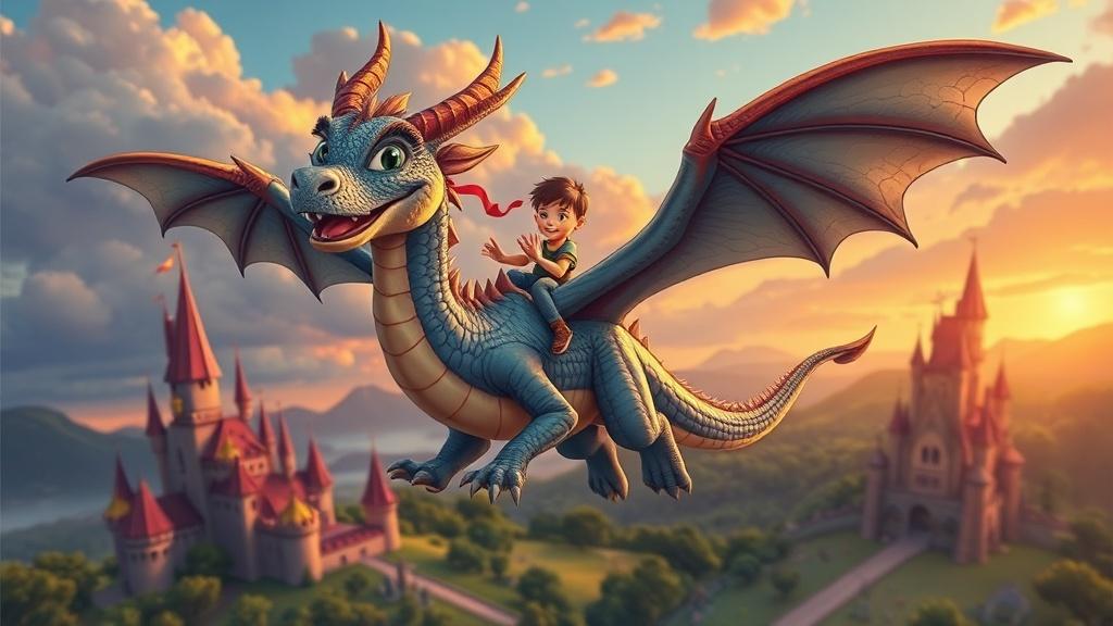 Dragon Stories - AI picture book