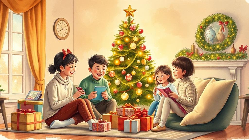 Holiday - AI picture book example