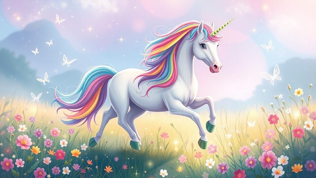 Unicorn Stories - AI picture book