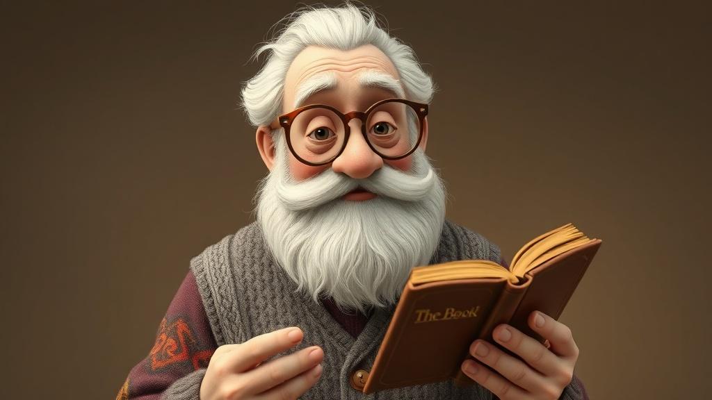 Classic story character design style for book authors
