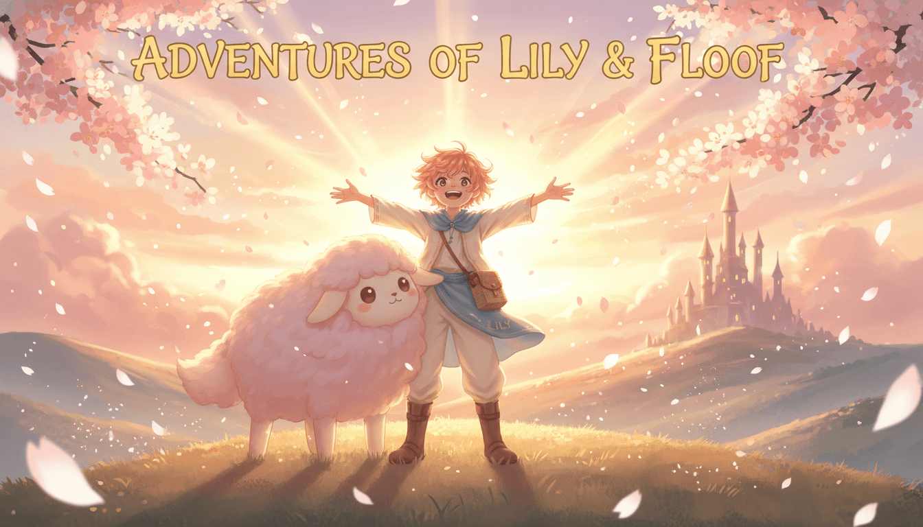 Anime style personalized children's book