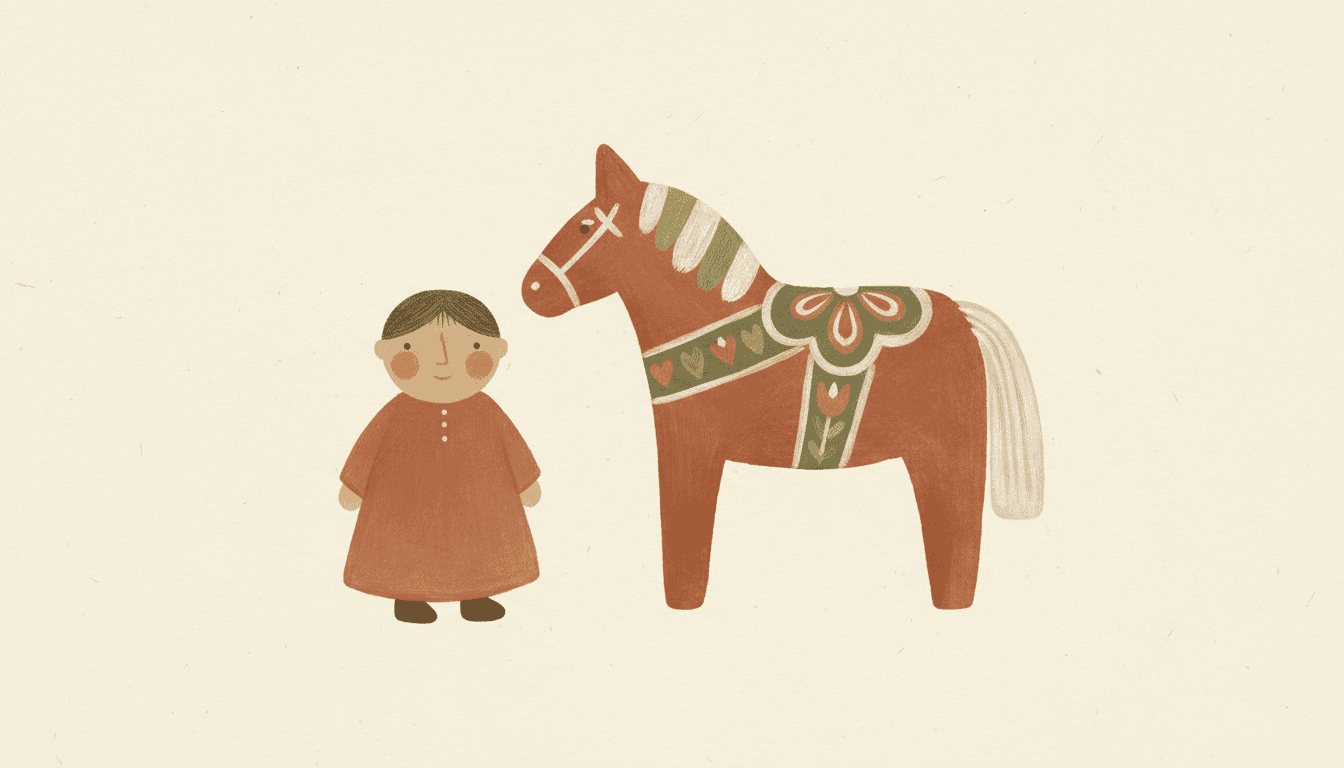 Scandinavian Folk - AI picture book example